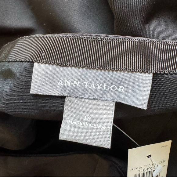 Ann Taylor long black mermaid full skirt tulle maxi formal skirt 16 new - Picture 4 of 6